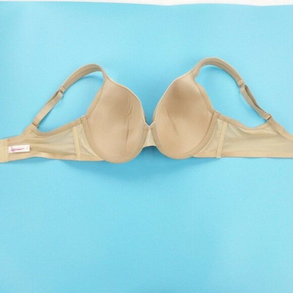 Cacique Bra Smooth Satin Full Coverage U/W Size 42C Cafe Mocha - Picture 6 of 7
